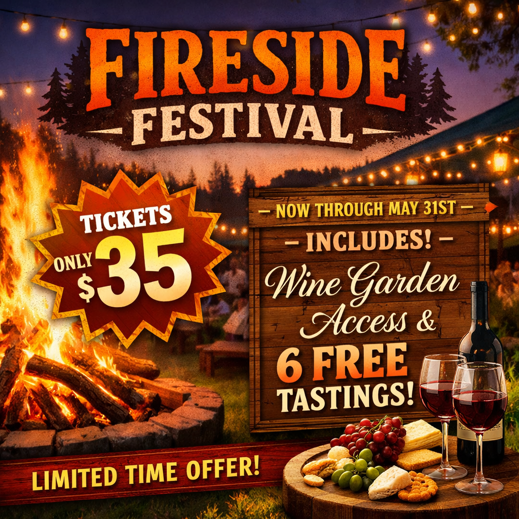 Wine Garden included until May 31st